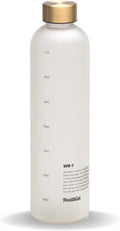 Water Bottle with Hourly Time Markings