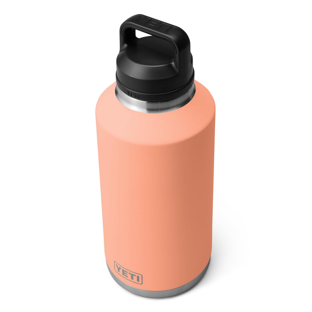 YETI Rambler 64 oz Bottle, Vacuum Insulated, Leakproof, Stainless Steel with Chug Cap, Rescue Red