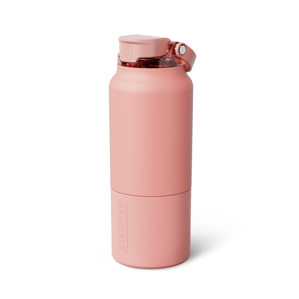 BrüMate Rise 35oz Water Bottle With 100% Leakproof Covered Silicone Straw | Insulated Stainless Steel Water Bottle With Removable Straw | Fast Flow | Soft Sip Silicone Spout | BPA-Free (Sage)