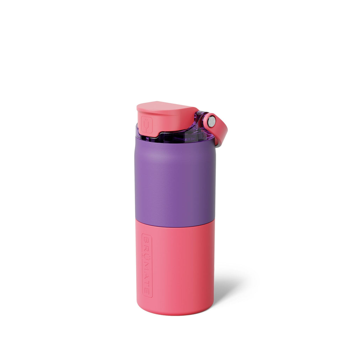 BrüMate Rise 35oz Water Bottle With 100% Leakproof Covered Silicone Straw | Insulated Stainless Steel Water Bottle With Removable Straw | Fast Flow | Soft Sip Silicone Spout | BPA-Free (Sage)