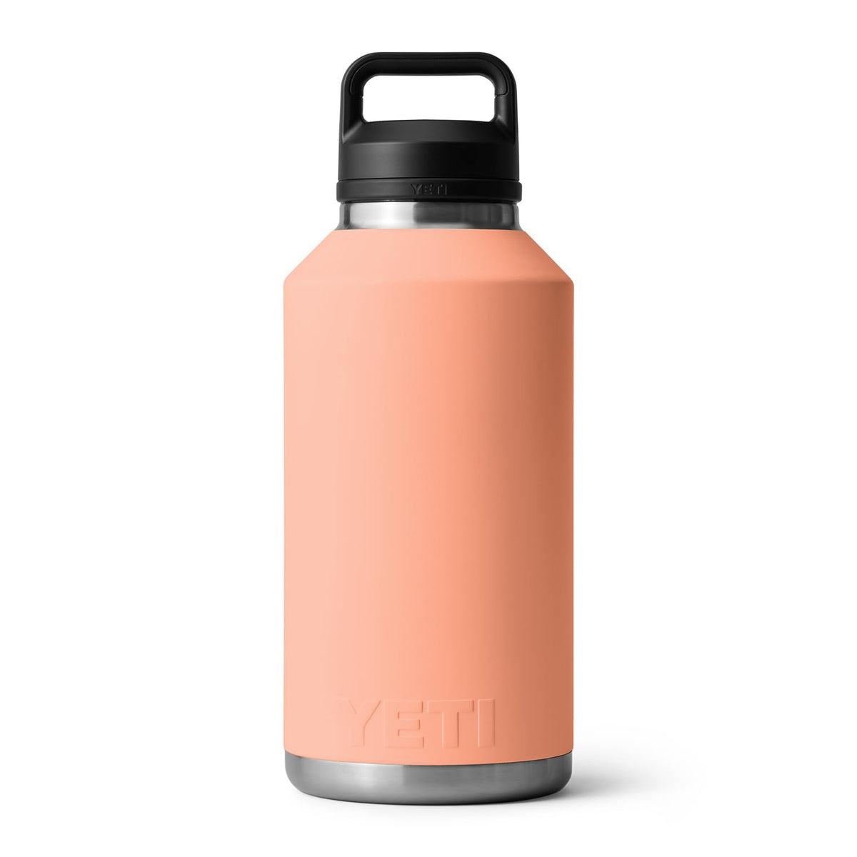 YETI Rambler 64 oz Bottle, Vacuum Insulated, Leakproof, Stainless Steel with Chug Cap, Rescue Red