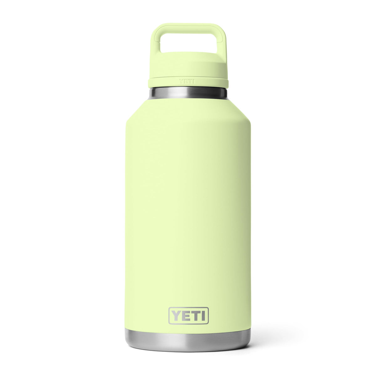 YETI Rambler 64 oz Bottle, Vacuum Insulated, Leakproof, Stainless Steel with Chug Cap, Rescue Red