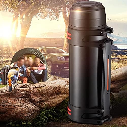 2L Outdoor Sports Water Bottle Large Capacity Stainless Steel Flask Portable Travel Home
