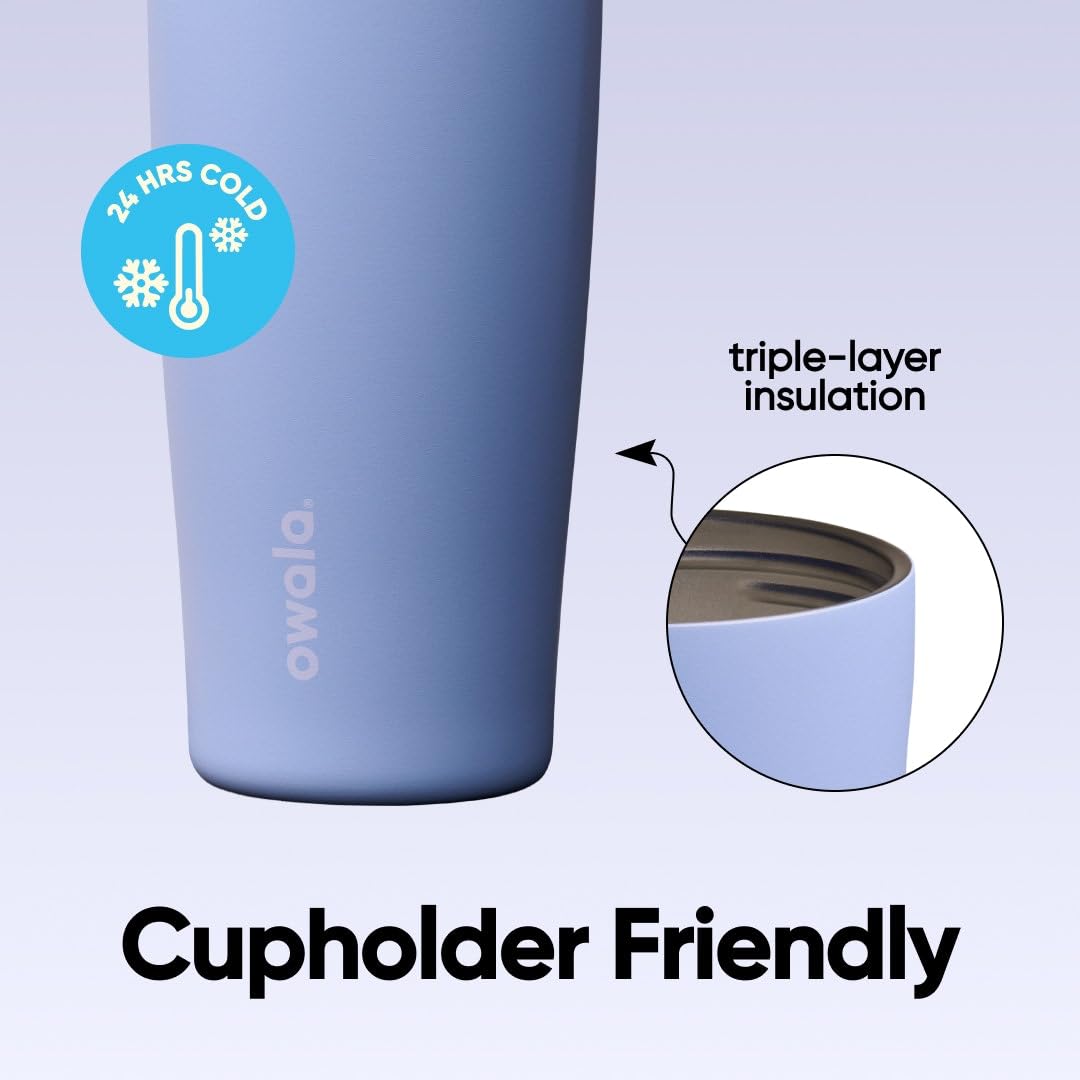 Owala FreeSip Sway Stainless Steel Water Bottle 64 oz Greenhouse