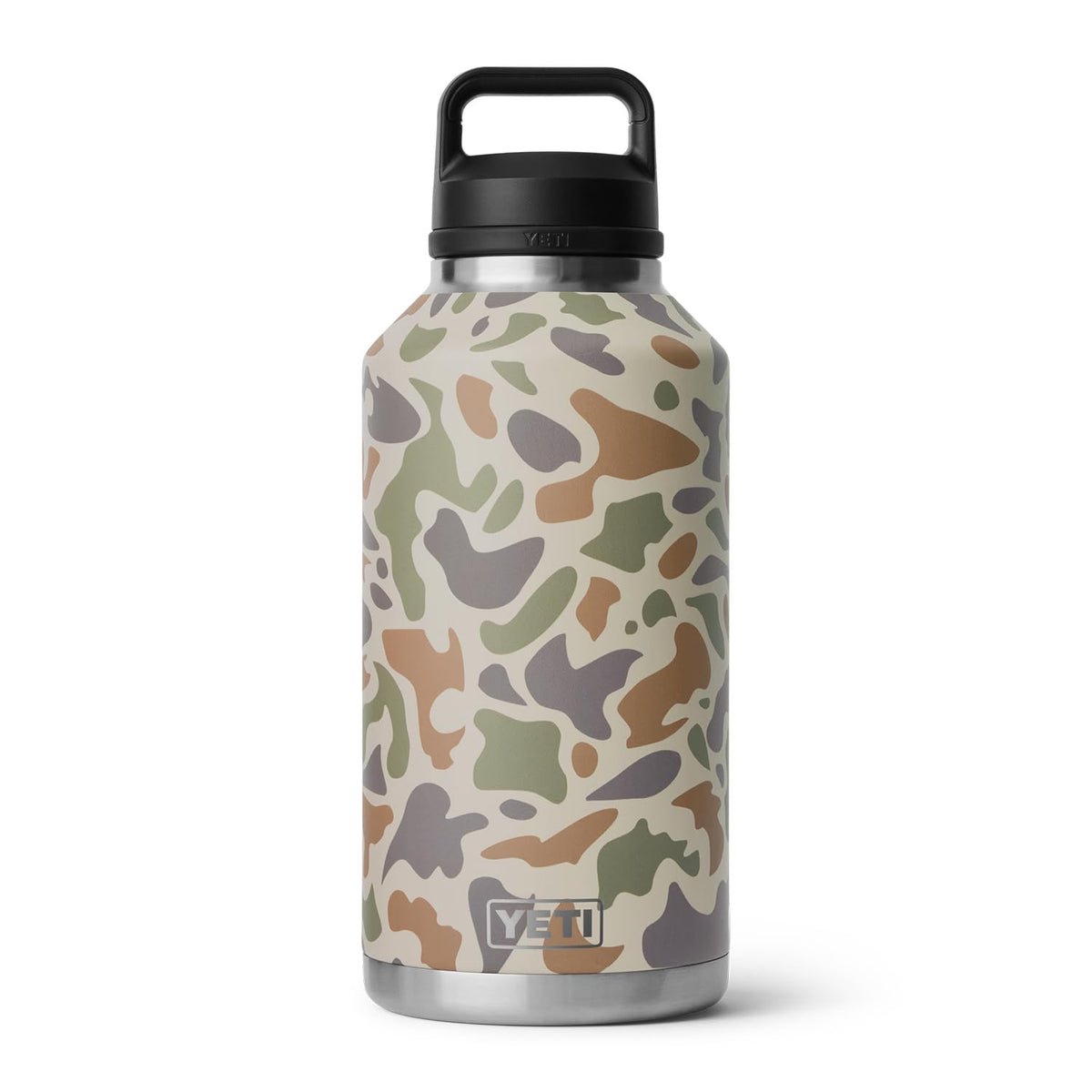 YETI Rambler 64 oz Bottle, Vacuum Insulated, Leakproof, Stainless Steel with Chug Cap, Rescue Red
