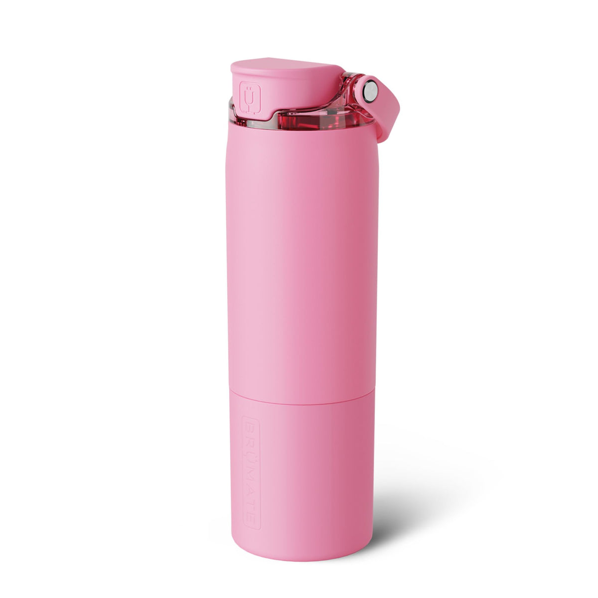 BrüMate Rise 35oz Water Bottle With 100% Leakproof Covered Silicone Straw | Insulated Stainless Steel Water Bottle With Removable Straw | Fast Flow | Soft Sip Silicone Spout | BPA-Free (Sage)