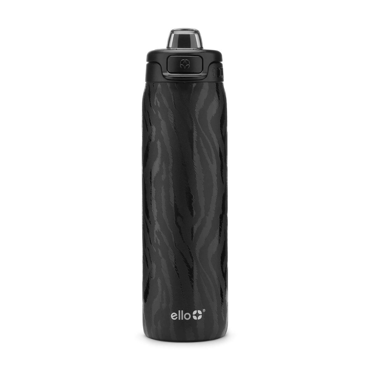 Ello Pop & Fill Insulated Stainless Steel Water Bottle with Quick Fill Lid, Leakproof Locking, Sip or Chug Spout, BPA-Free, Double Wall Vacuum Insulated for Sports, Travel & School- 22oz / 32oz / 40oz