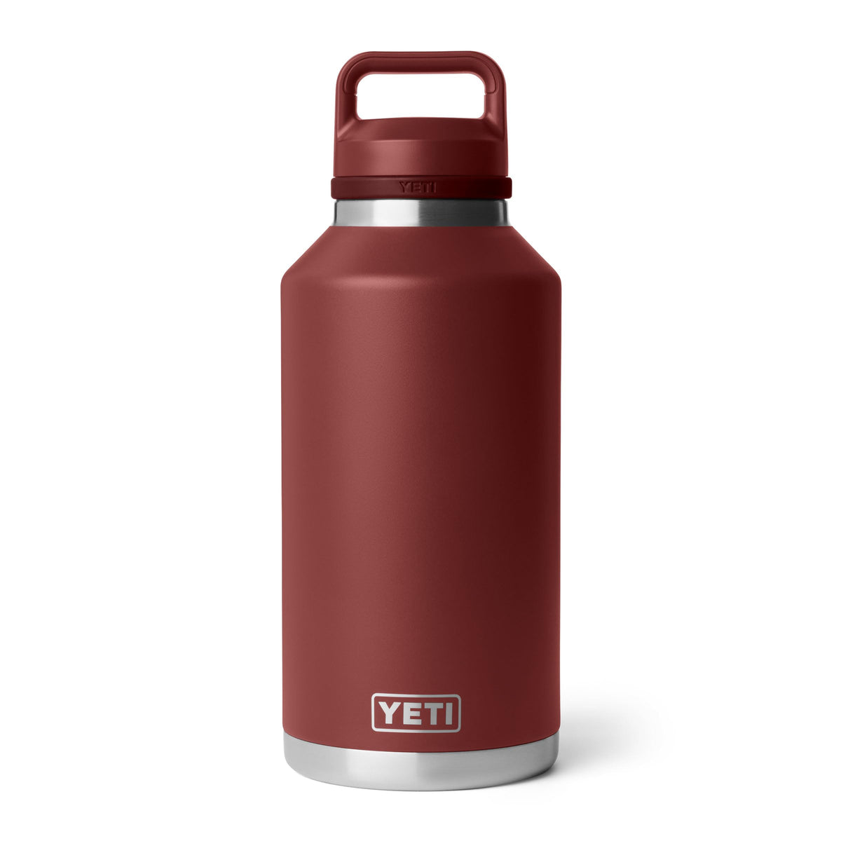 YETI Rambler 64 oz Bottle, Vacuum Insulated, Leakproof, Stainless Steel with Chug Cap, Rescue Red