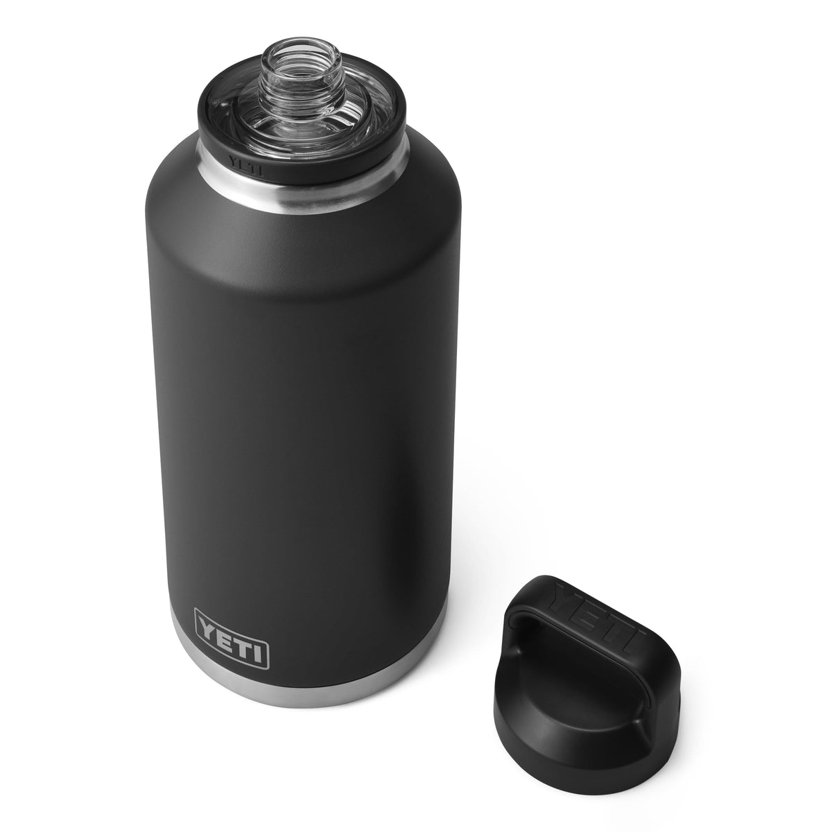 YETI Rambler 64 oz Bottle, Vacuum Insulated, Leakproof, Stainless Steel with Chug Cap, Rescue Red