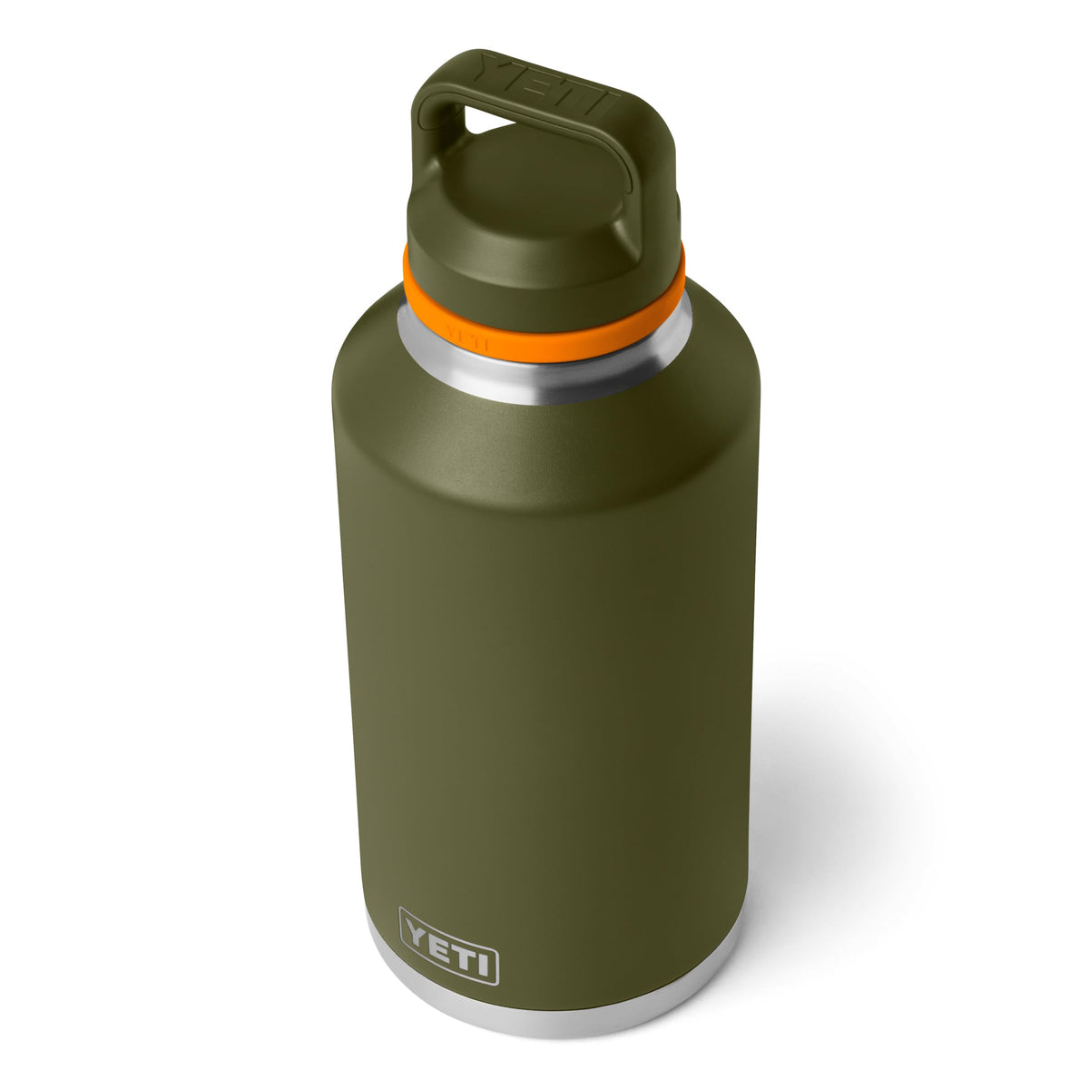 YETI Rambler 64 oz Bottle, Vacuum Insulated, Leakproof, Stainless Steel with Chug Cap, Rescue Red