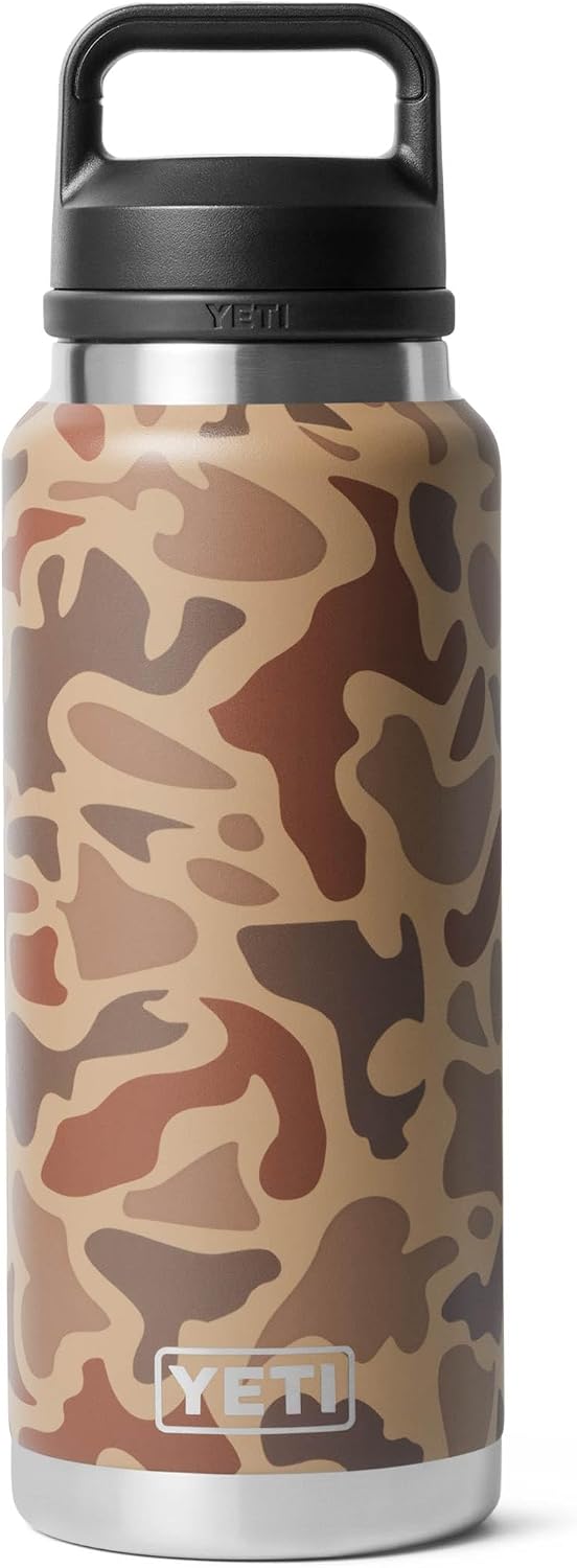 YETI Rambler 36 oz Bottle, Vacuum Insulated, Leakproof, Stainless Steel with Chug Cap