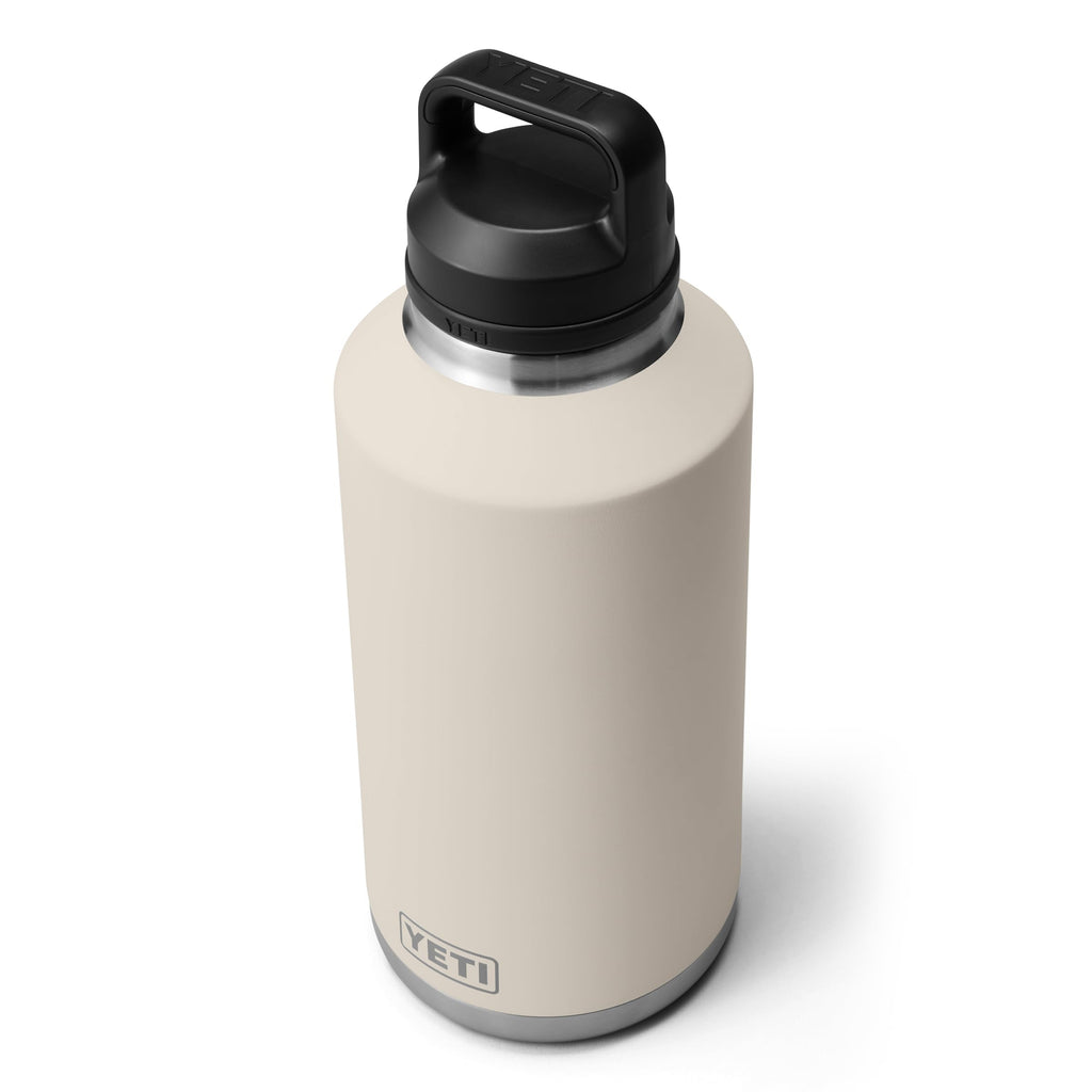 YETI Rambler 64 oz Bottle, Vacuum Insulated, Leakproof, Stainless Steel with Chug Cap, Rescue Red