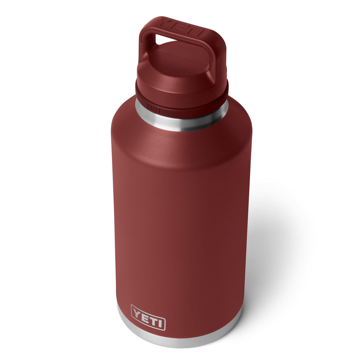 YETI Rambler 64 oz Bottle, Vacuum Insulated, Leakproof, Stainless Steel with Chug Cap, Rescue Red