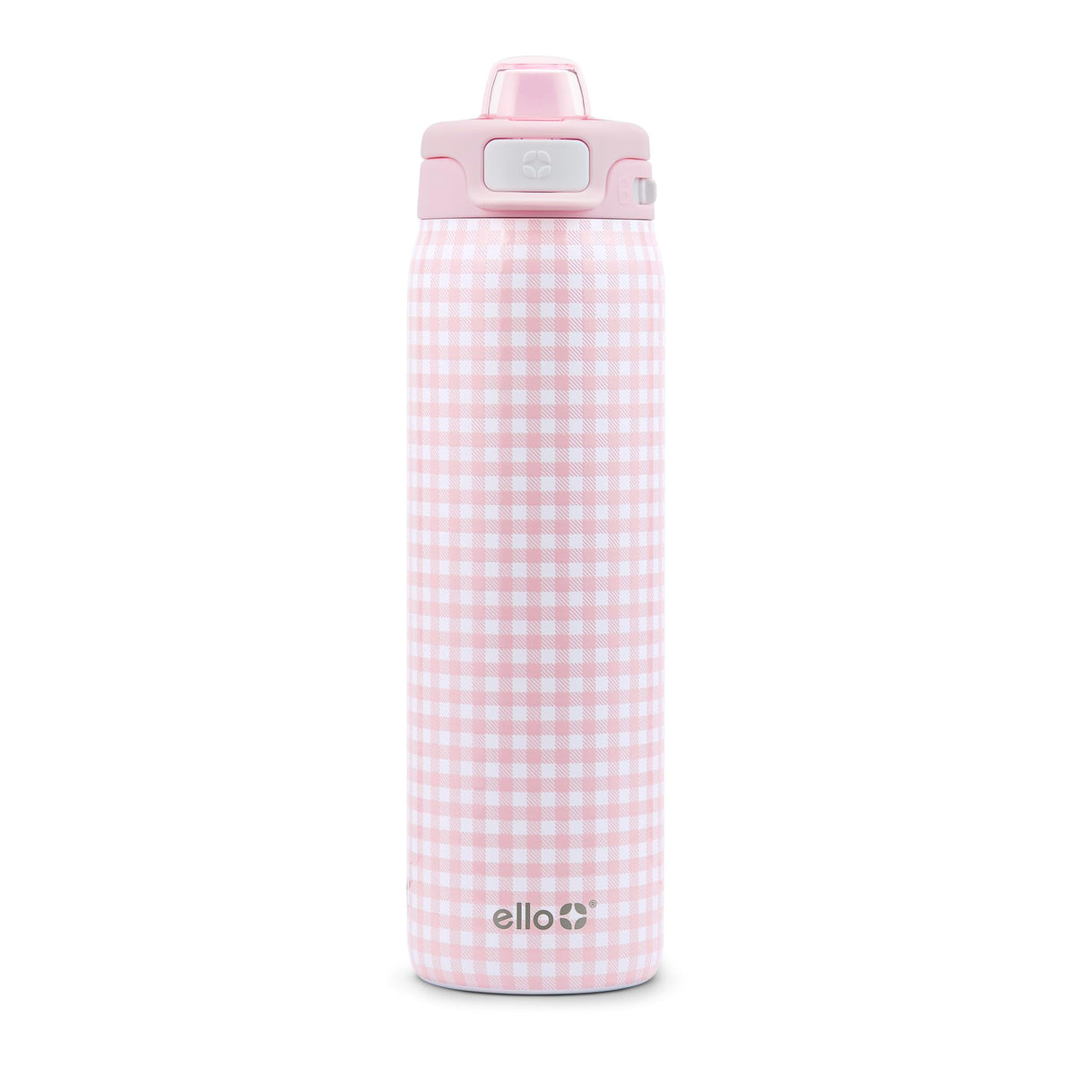 Ello Pop & Fill Insulated Stainless Steel Water Bottle with Quick Fill Lid, Leakproof Locking, Sip or Chug Spout, BPA-Free, Double Wall Vacuum Insulated for Sports, Travel & School- 22oz / 32oz / 40oz