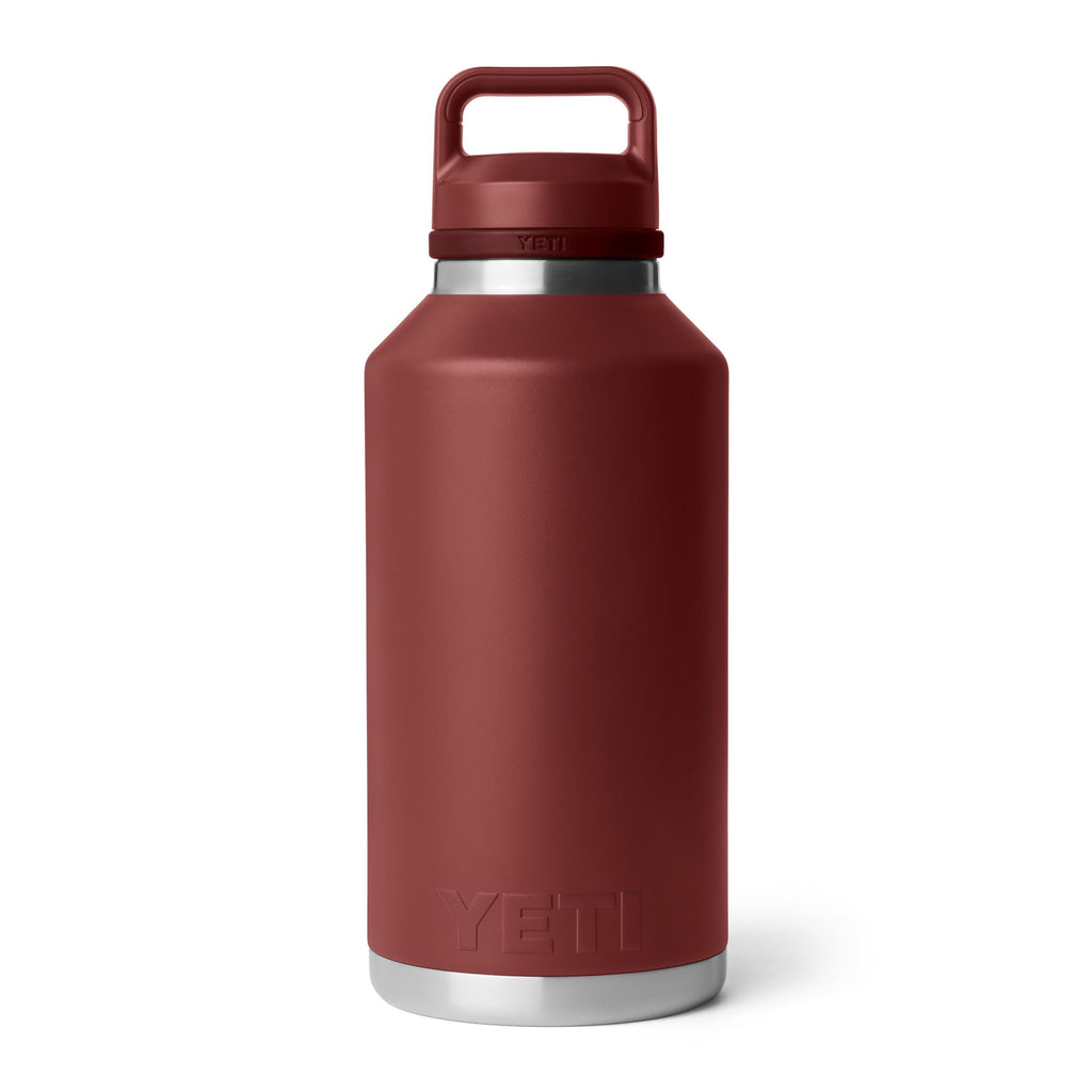 YETI Rambler 64 oz Bottle, Vacuum Insulated, Leakproof, Stainless Steel with Chug Cap, Rescue Red