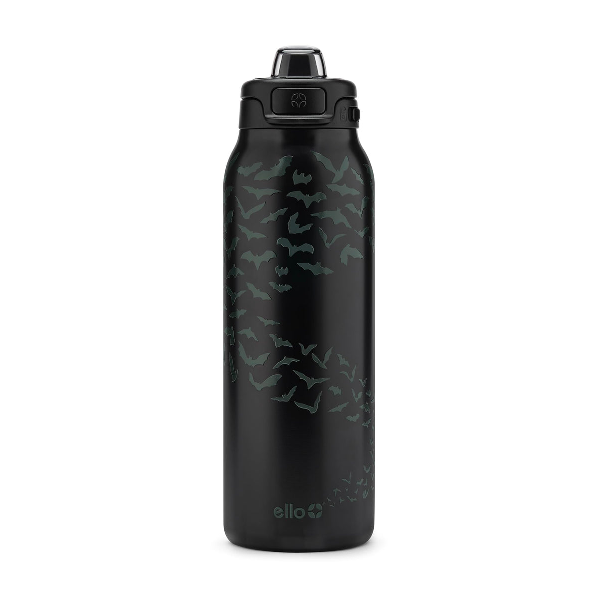 Ello Pop & Fill Insulated Stainless Steel Water Bottle with Quick Fill Lid, Leakproof Locking, Sip or Chug Spout, BPA-Free, Double Wall Vacuum Insulated for Sports, Travel & School- 22oz / 32oz / 40oz